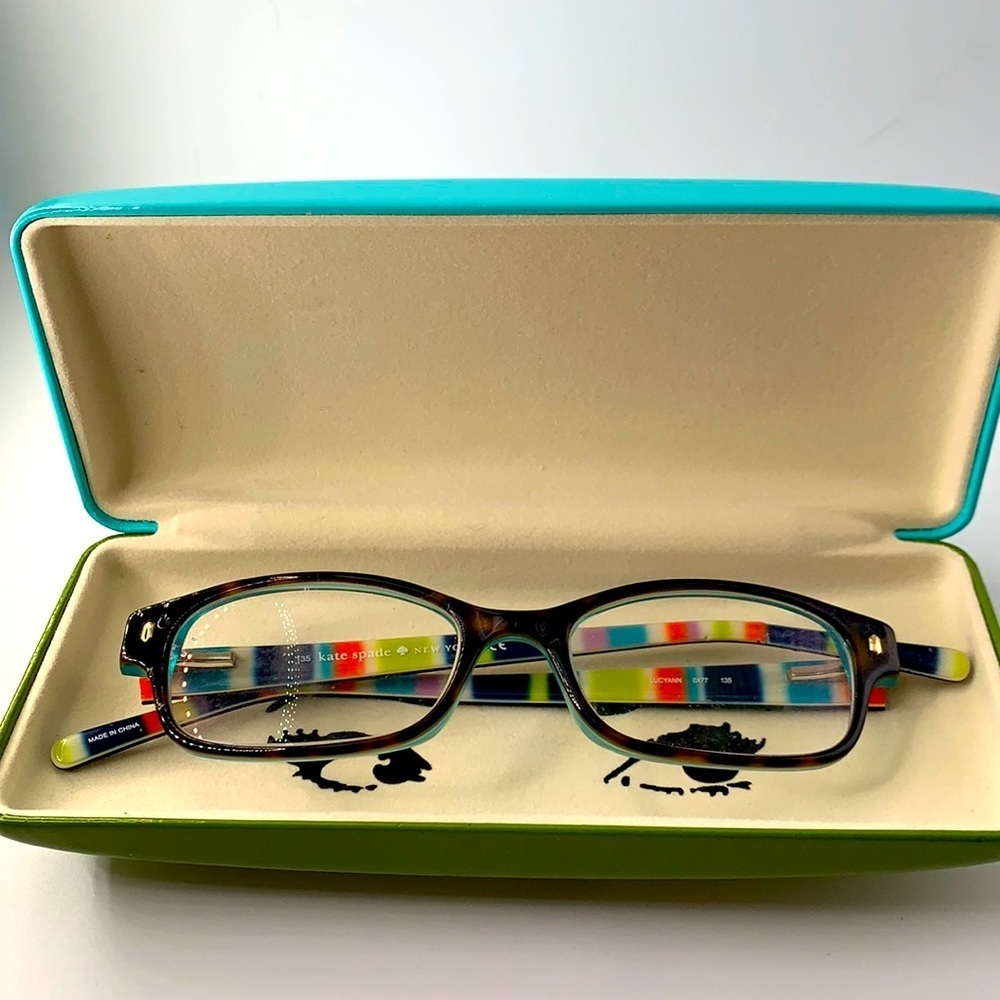 Kate spade prescription frames with case